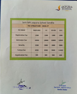 Fee Structure
